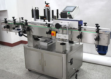 Máquina de etiquetas automática completa da garrafa redonda sistema de controlo de alta velocidade do PLC