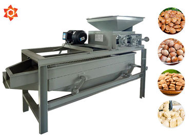 Máquina de rachamento 300 do amendoim da máquina de processamento do amendoim de 2,2 quilowatts - capacidade 400kg/H