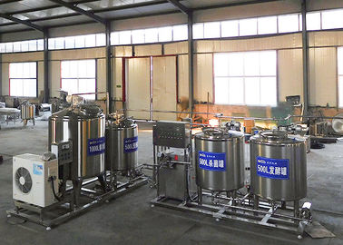 Esterilização 62℃~65℃ da baixa temperatura de equipamento de processamento do leite condensado