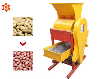 Poder bonde do Sheller 2.2kw do amendoim do equipamento da indústria alimentar da grande capacidade