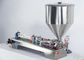 Máquina de enchimento semi automática ajustável, máquina de engarrafamento de vidro do leite